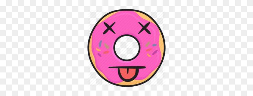 260x258 Donuts Clipart - Twinkie Clipart