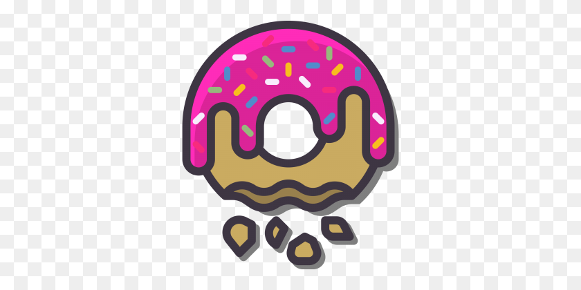 360x360 Donuts Clipart - Donut Clipart