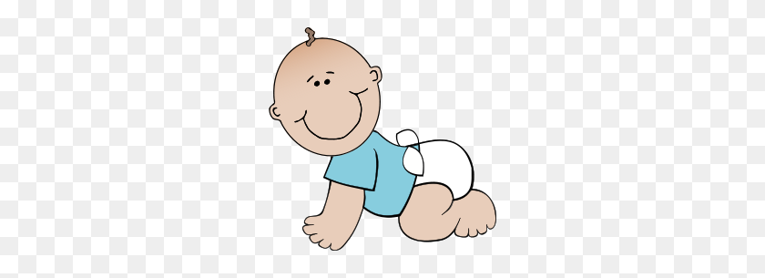250x245 Doodle Baby, Baby Boy And Baby Cartoon - Baby Crying PNG