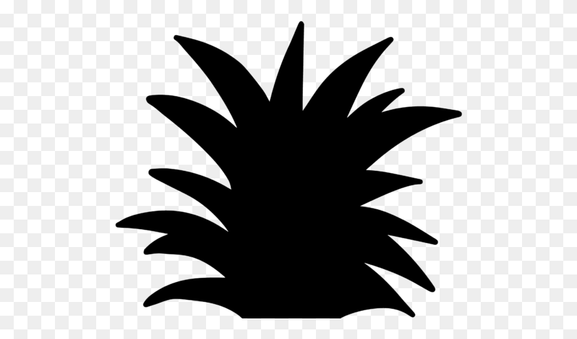 506x434 Doodlecraft Pineapple Raglan Shirt Diy Cricut Patterned Iron - Pineapple Black And White Clipart