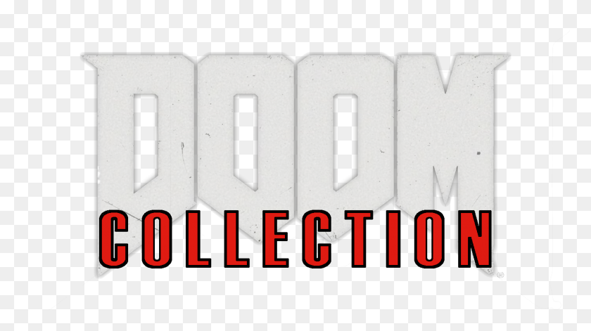 1400x739 Doom Collection Video Theme - Doom Logo PNG