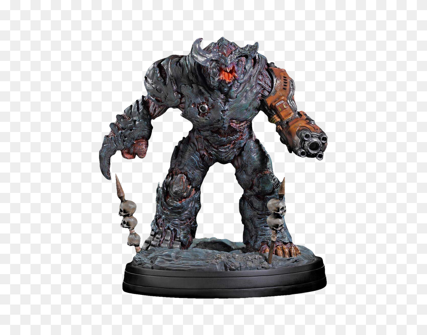 600x600 Doom Estatua Cyberdemon Estatuas Bustos Coleccionables - Doom Png