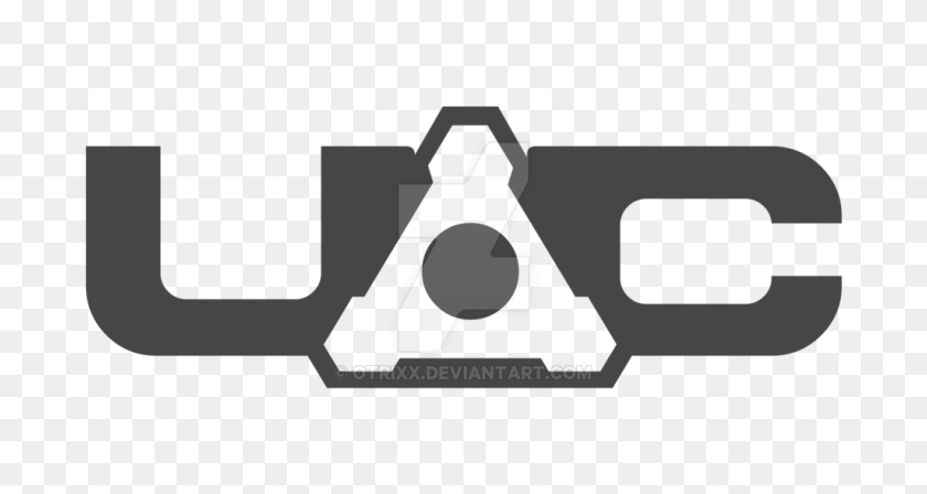 1024x510 Doom Uac Logo Hq Png - Doom Logo PNG