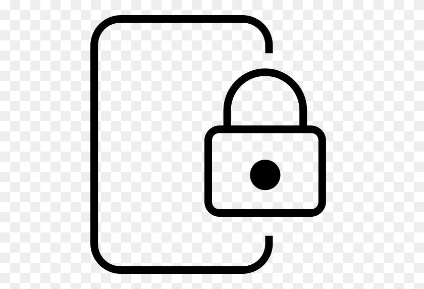512x512 Door Lock Password Door Lock, Ignition Switch Icon With Png - Door Lock Clipart