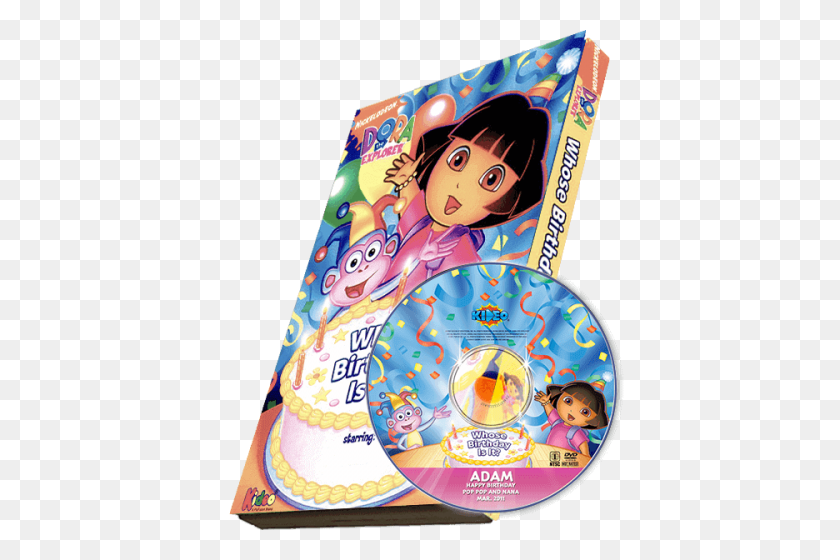 500x500 Dora The Explorer Kid's Photo Personalized Dvd - Dora The Explorer PNG