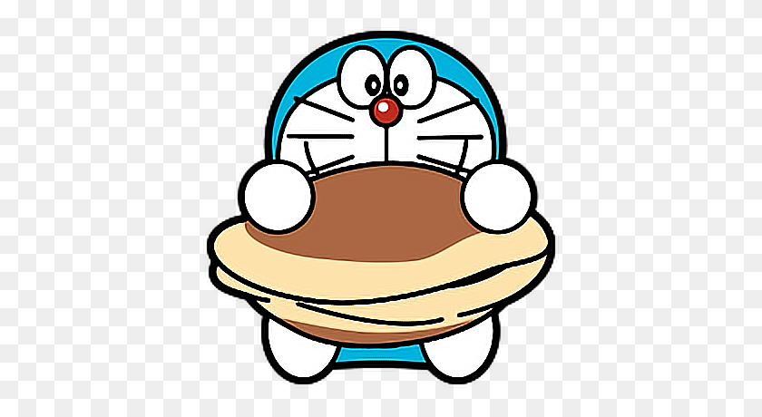 400x400 Doraemon Cute Yummy Food - Yummy Clipart