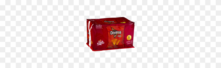 200x200 Doritos Nacho Cheese Tortilla Chips Singles Ea Pkg - Doritos PNG