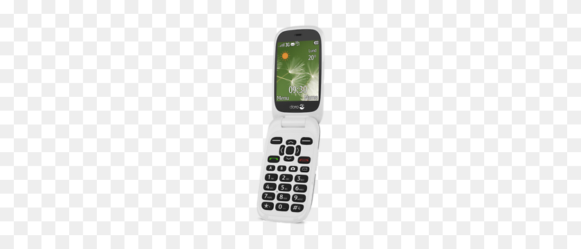 300x300 Doro Simple Fold Flip Large Display Big Button Keys Basic - Flip Phone PNG