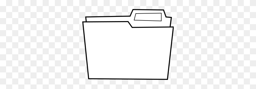 300x235 Dossier Folder Png Clip Arts For Web - Folder Clipart Black And White