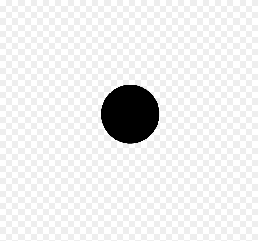 723x724 Dot Png - White Dot PNG