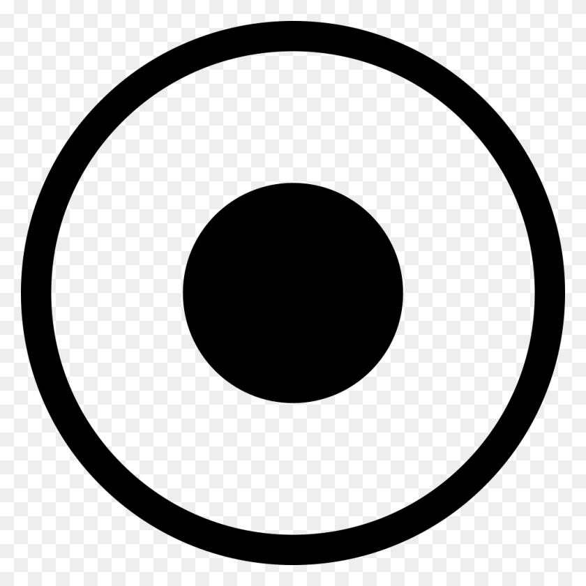 980x980 Dot Png Icon Free Download - Black Dot PNG