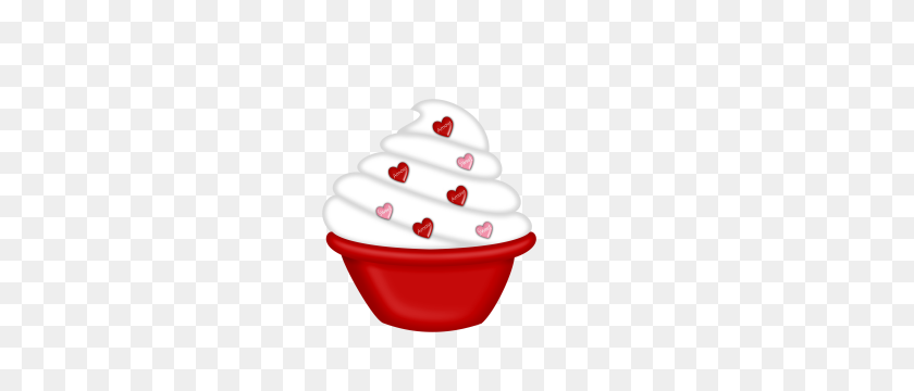 300x300 Dote On You Cupcakes Clipart - Icing Clipart