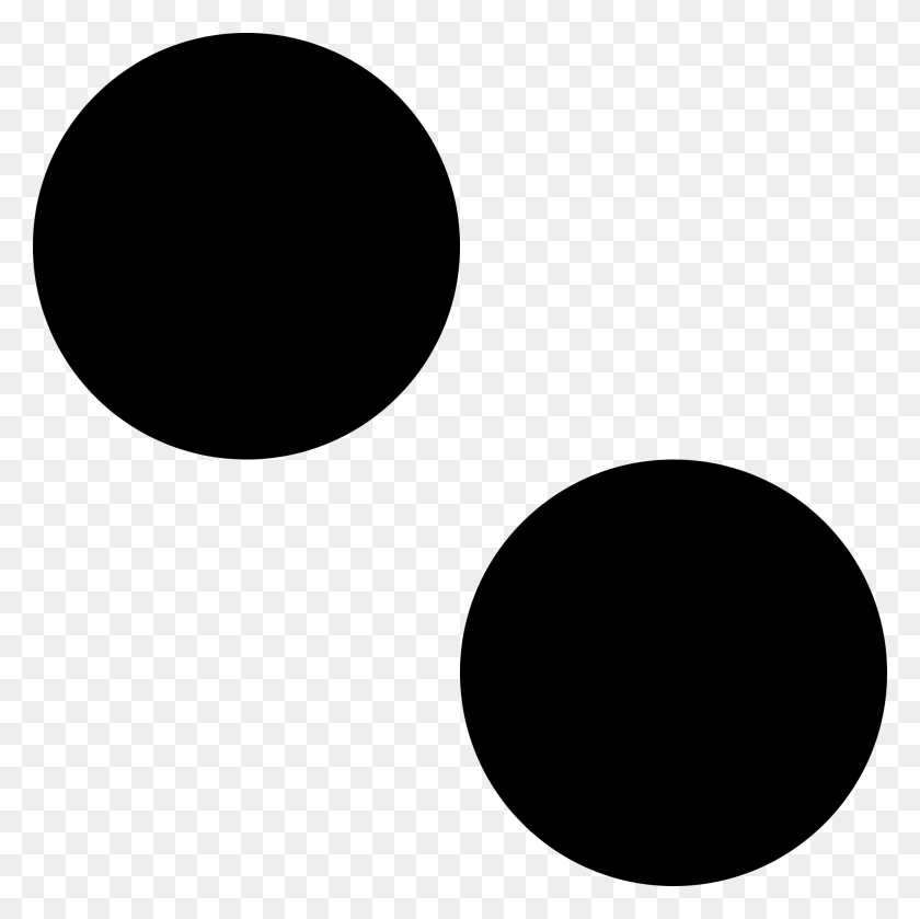 2000x2000 Dots Transparent - Black Dot PNG
