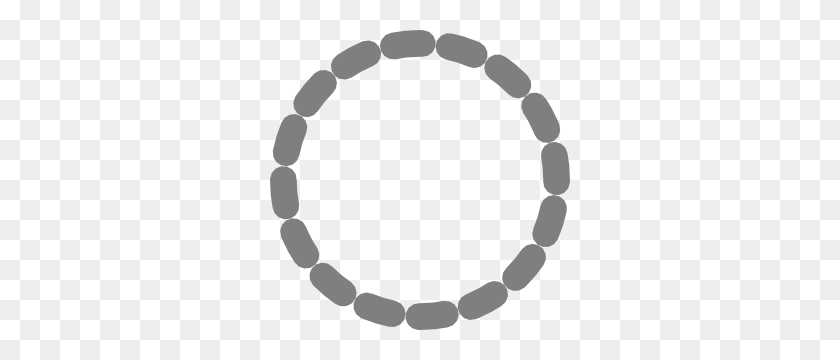 300x300 Dotted Circle Clip Art - Dotted Circle PNG