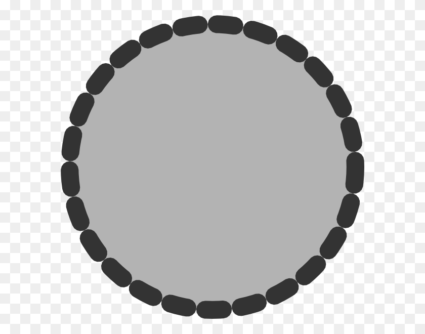 600x600 Dotted Circle Png Clip Arts For Web - Dotted Circle PNG