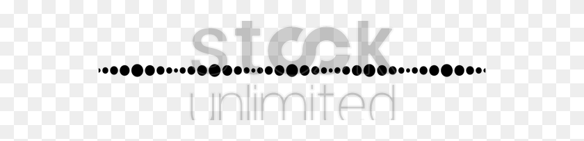 600x143 Dotted Lines Border Design Vector Image - White Dotted Line PNG