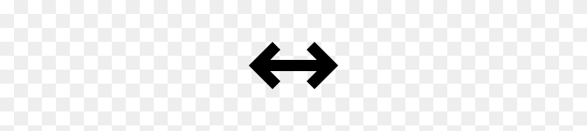 128x128 Double Arrow Icons - Double Sided Arrow PNG