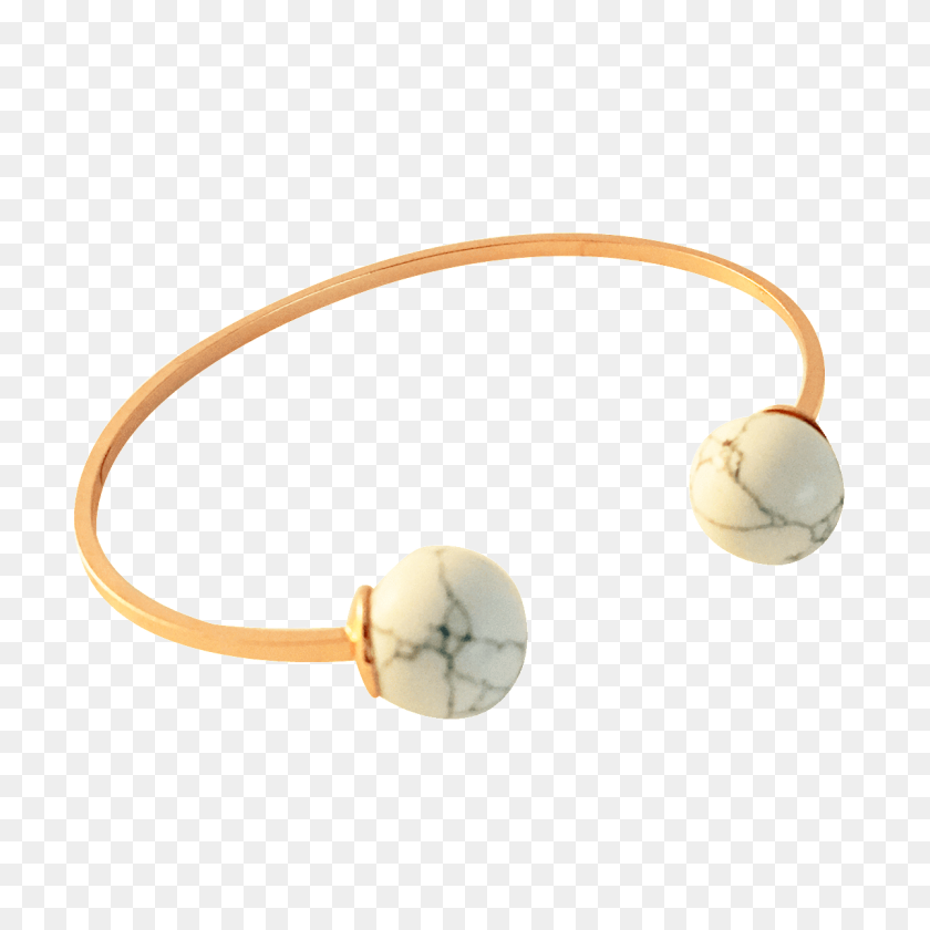 1200x1200 Double Ballin Marble Bangle - Marble PNG