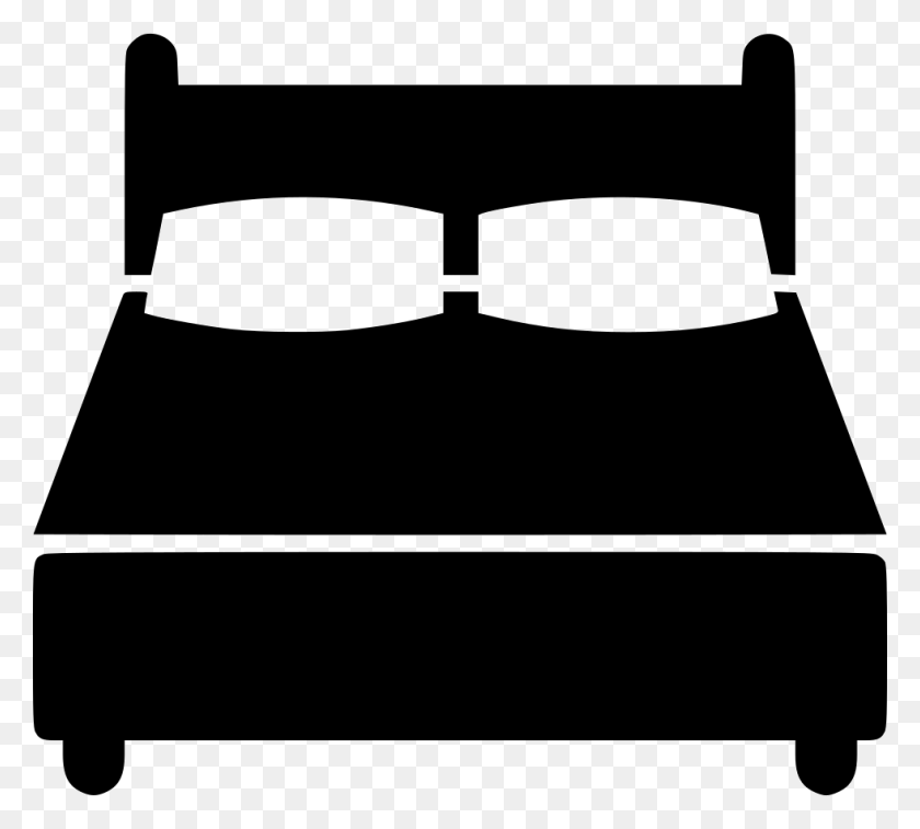 980x876 Double Bed Png Icon Free Download - Bed PNG