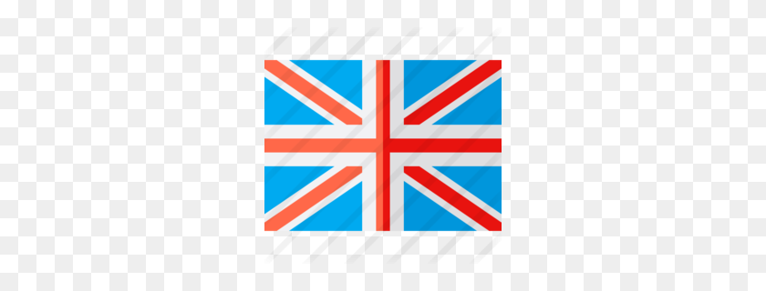 260x260 Clipart Doble - Imágenes Prediseñadas De La Bandera De Inglaterra