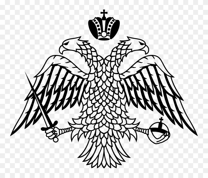 1210x1024 Águila De Doble Cabeza De La Iglesia Ortodoxa Griega - Imágenes Prediseñadas Ortodoxa
