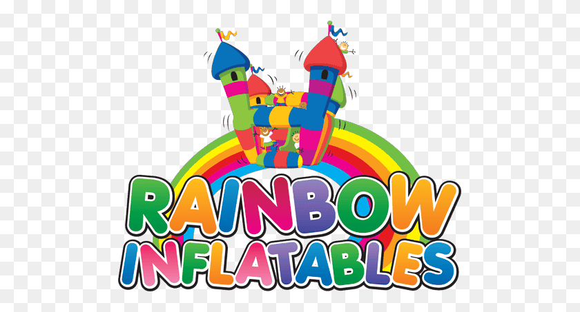 497x393 Double Rainbow Clipart Free Clipart - Inflatable Clipart