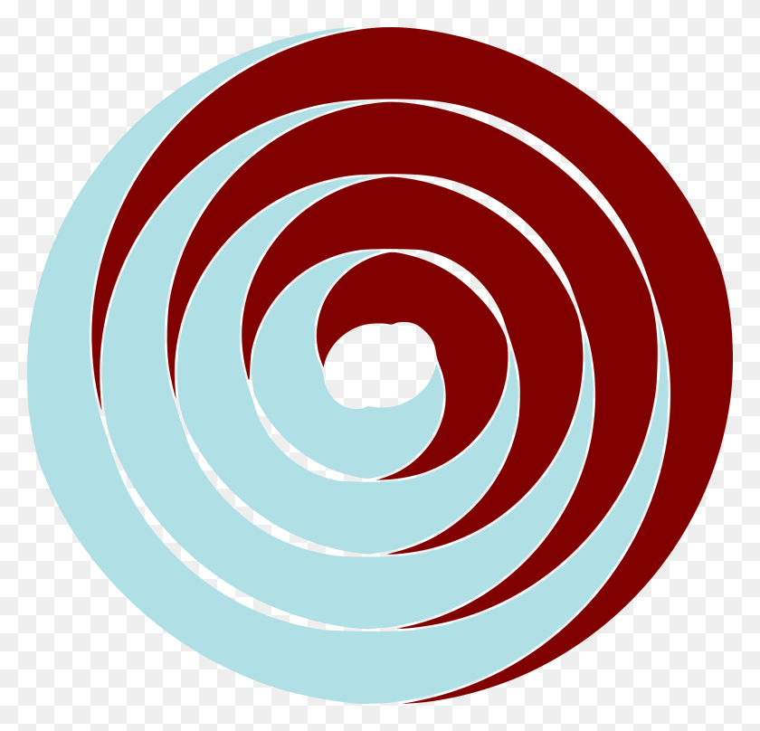 2400x2304 Double Spiral Icons Png - Spiral PNG