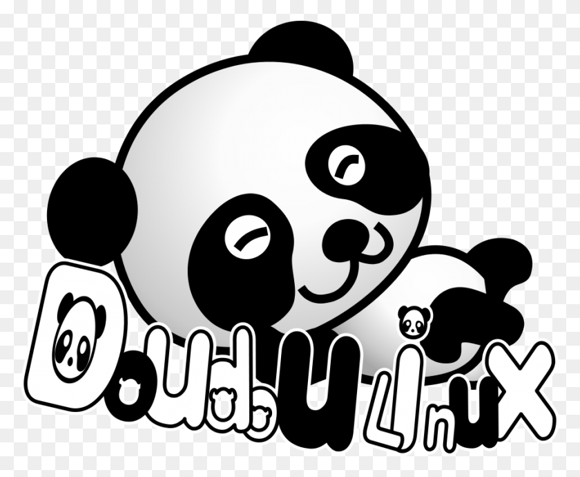 900x727 Doudou Linux Panda Png Clip Arts For Web - Cute Panda PNG
