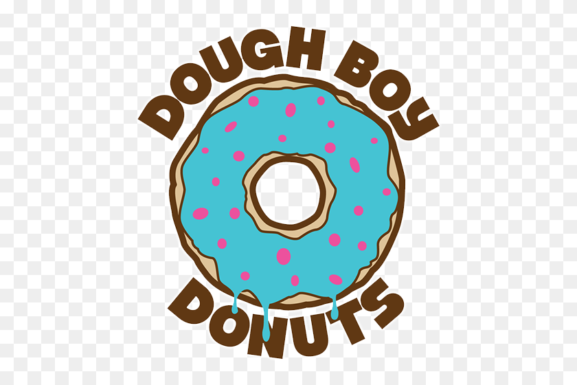 454x500 Dough Boy Donuts - Donut Clipart PNG