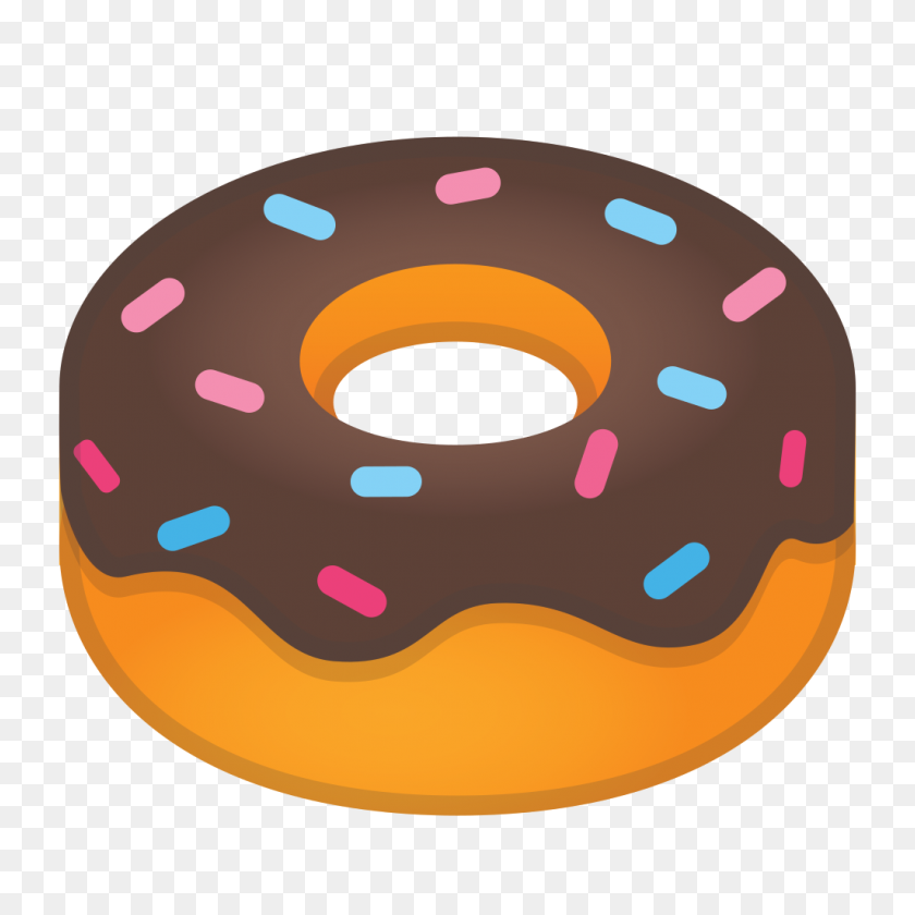 1024x1024 Doughnut Icon Noto Emoji Food Drink Iconset Google - Doughnut PNG
