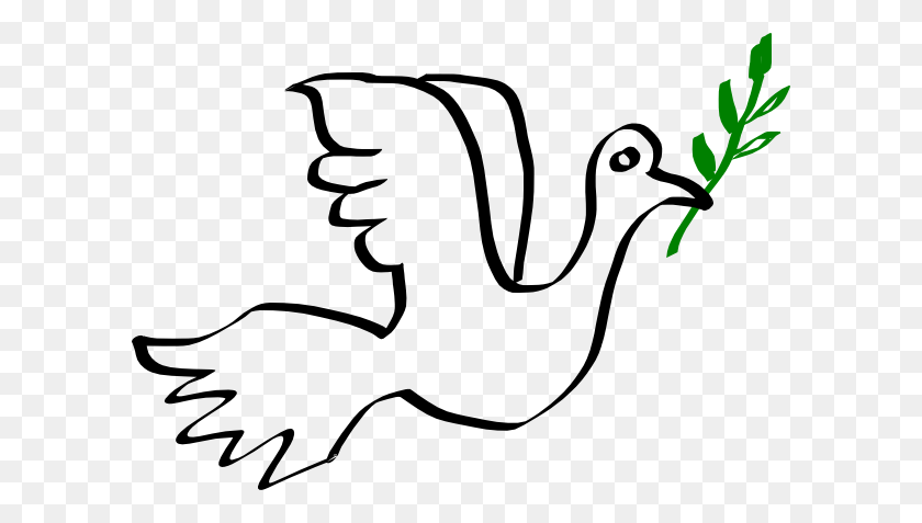 600x417 Dove Of Peace Clip Art - Peace Dove Clipart