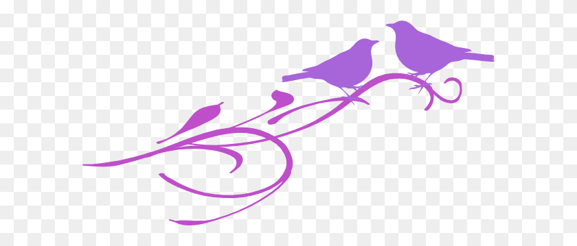 600x299 Doves Flying Pink Dove Bird Logo Clipart - Love Birds Clipart