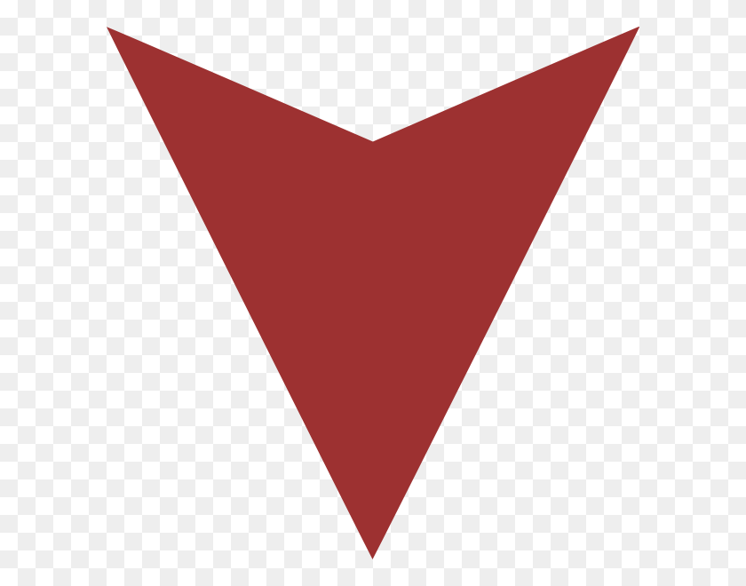 600x600 Down Arrow Transparent Background - Red Arrow PNG Transparent