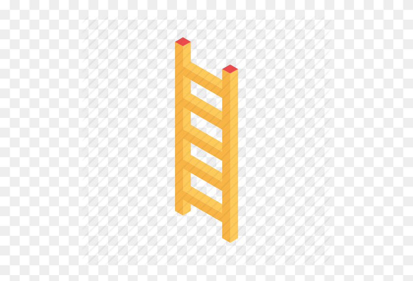 512x512 Down, Grid, Isometric, Ladder, Stair, Up Icon - Isometric Grid PNG