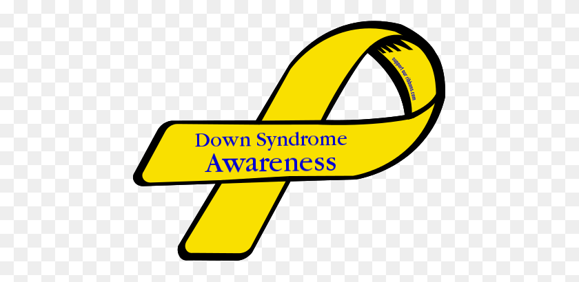 455x350 Down Syndrome Awareness Ribbon Clipart Clip Art Images - Awareness Ribbon Clipart