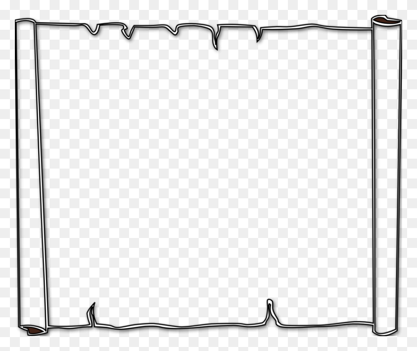 830x690 Download - Free Page Borders Clip Art