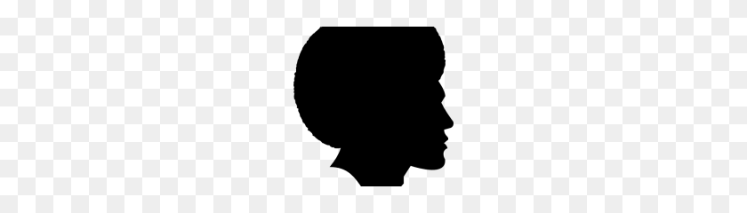 180x180 Афро Волосы Png Прозрачное Изображение И Клипарт - Черные Волосы Png