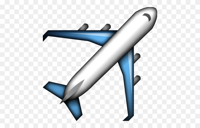 480x480 Download Airplane Emoji Icon Emoji Island - Plane Emoji PNG