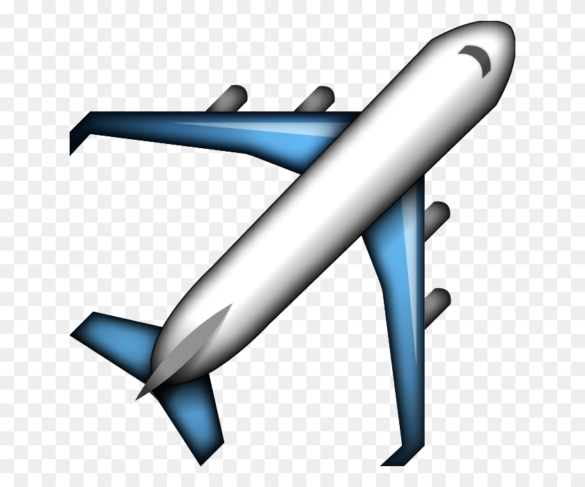 640x640 Download Airplane Emoji Icon Emoji Island - Airplane PNG