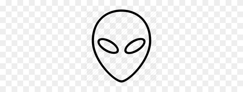 260x260 Download Alien Face Png Hd Clipart Alien Fly Clip Art Smiley - Flies Clipart Black And White