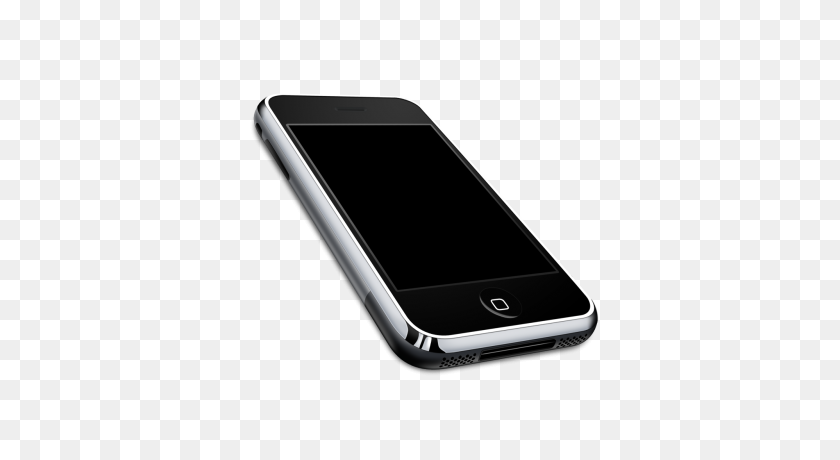 400x400 Apple Iphone Png Прозрачное Изображение И Клипарт - Черный Iphone Png