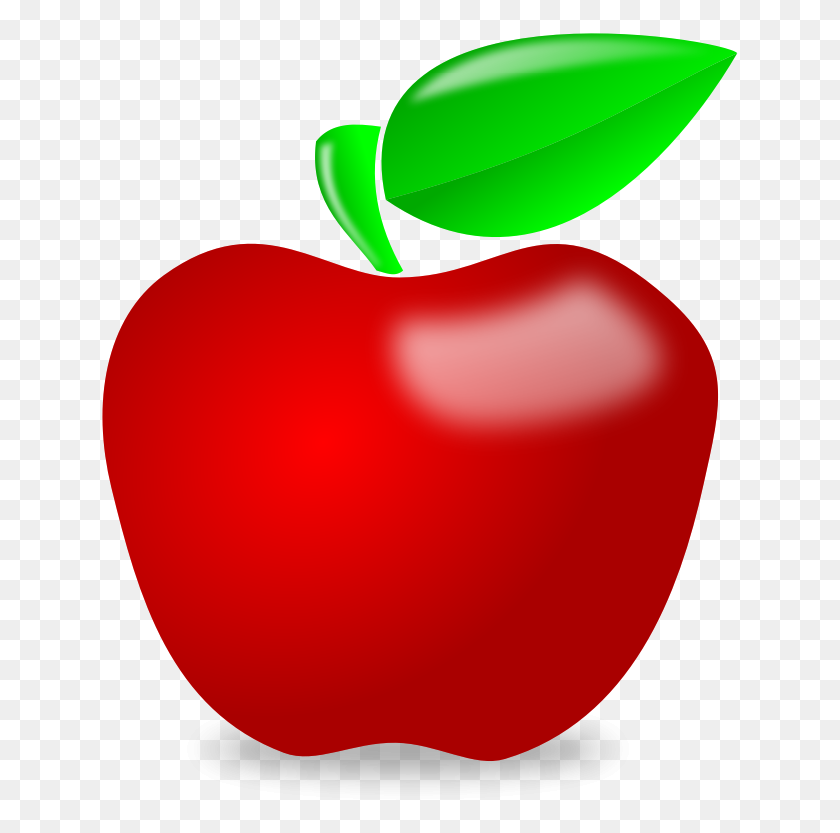 636x773 Download Apple Logo Clipart Desktop Wallpaper Clip Art Apple - Apple With Heart Clipart