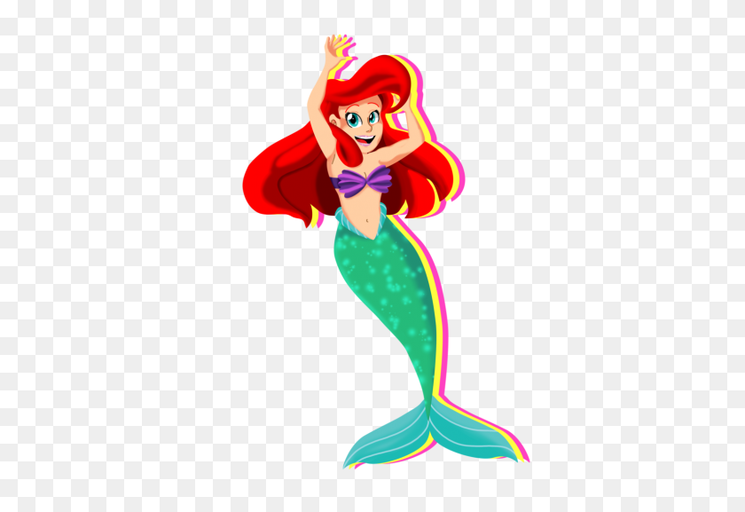 399x517 Download Ariel Free Png Transparent Image And Clipart - Mermaid PNG