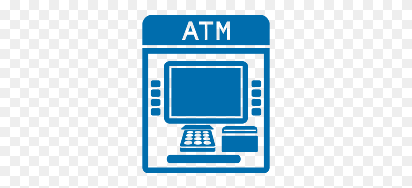 260x325 Download Atm Icon Blue Clipart Automated Teller Machine Bitcoin - Popcorn Machine Clipart