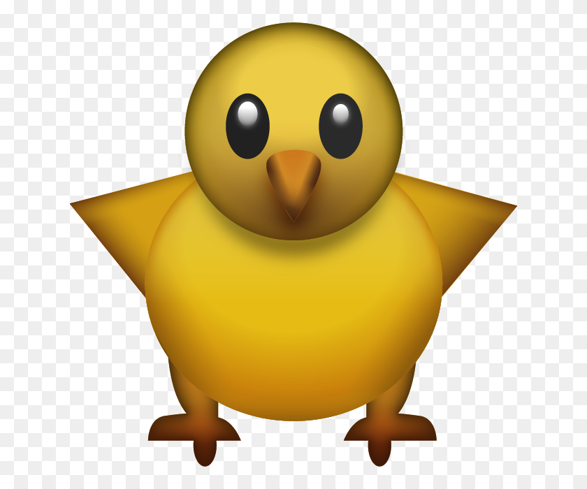 640x640 Download Baby Chick Emoji Icon Emoji Island - Baby Chick PNG