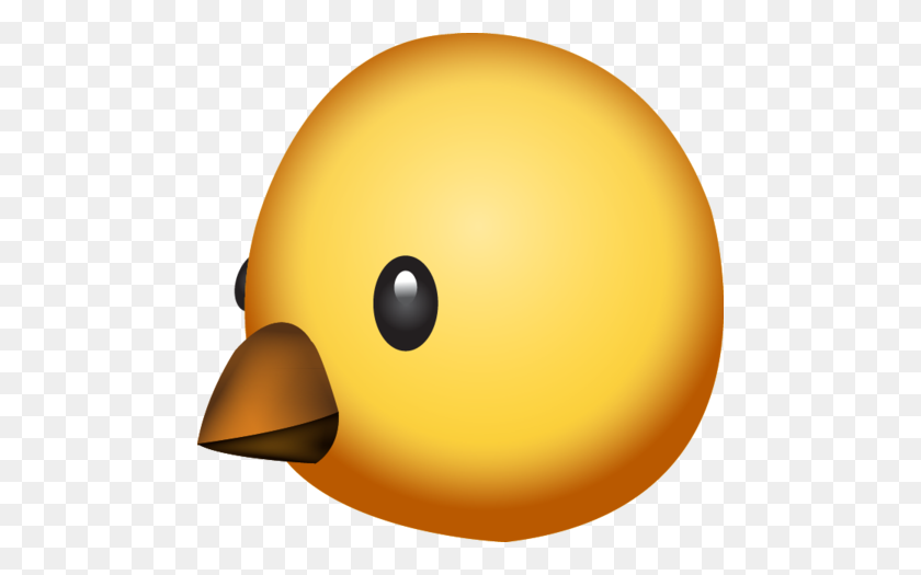 480x465 Download Baby Chick Emoji Image In Png Emoji Island - Emoji PNG Download