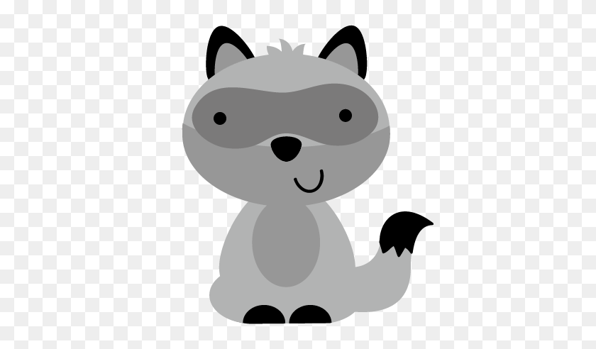 432x432 Download Baby Raccoon Clipart Baby Raccoon Clip Art Cat, Black - Raccoon Clipart