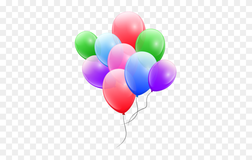 400x475 Download Balloons Free Png Transparent Image And Clipart - Pink Balloons PNG