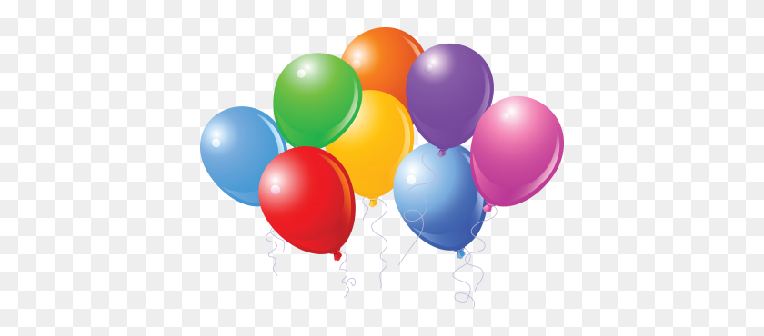 400x310 Download Balloons Free Png Transparent Image And Clipart - Blue Balloon PNG