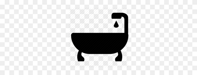 260x260 Download Bath Icon Clipart Bathroom Baths Shower Kitchen, Toilet - Bathtub Clipart